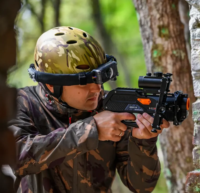 Écran Interactif de l'Arme Laser Game chez New-Castle