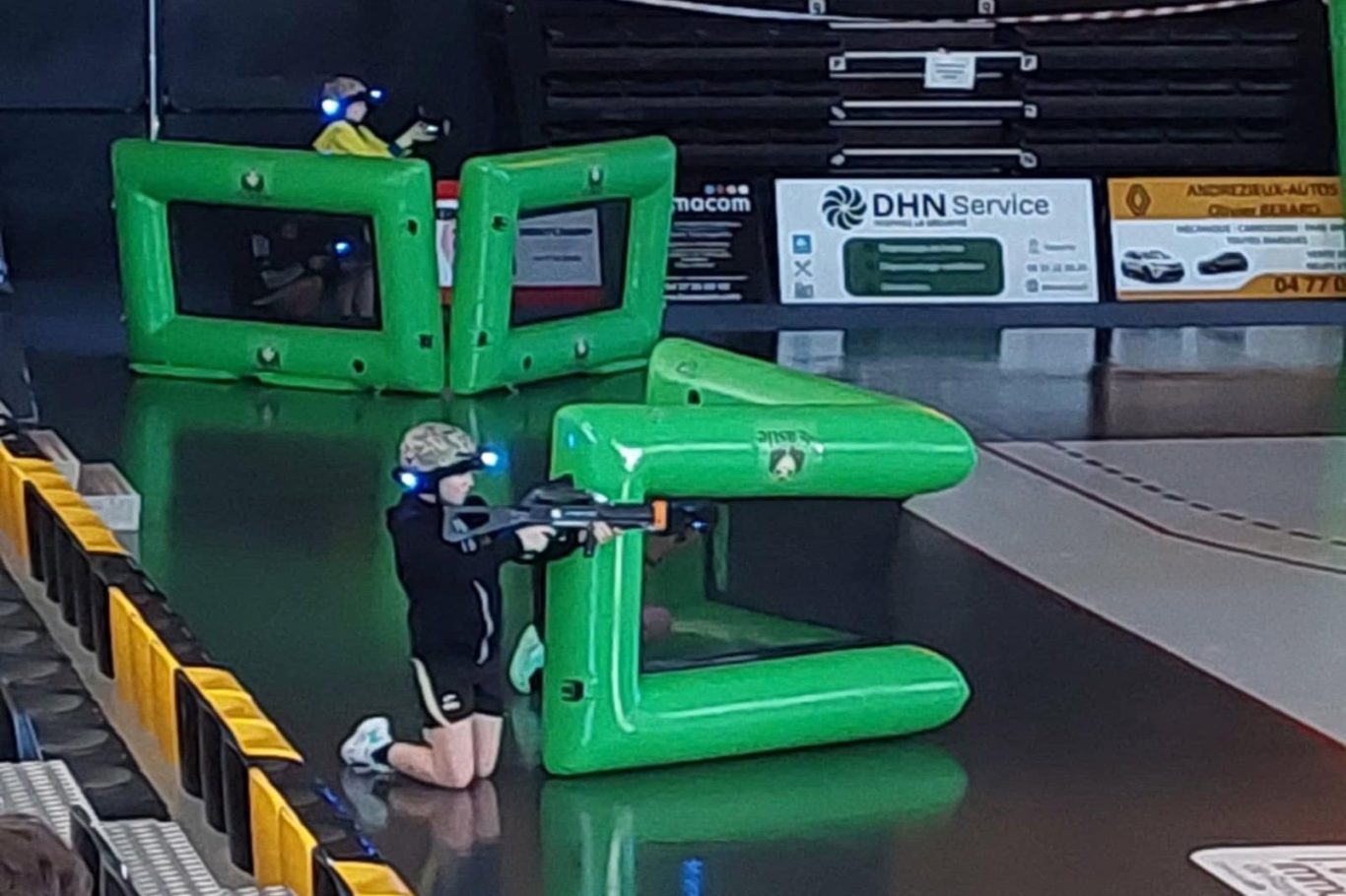 Animation laser game gymnase Animation lasergame gymnase